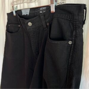 Levi’s 511 Black Jeans  2013 Black Leather Tag